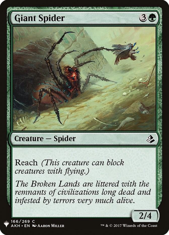 Giant Spider (166) [The List]
