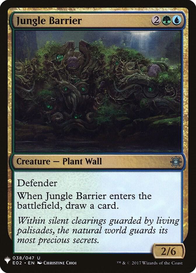 Jungle Barrier (38) [The List]