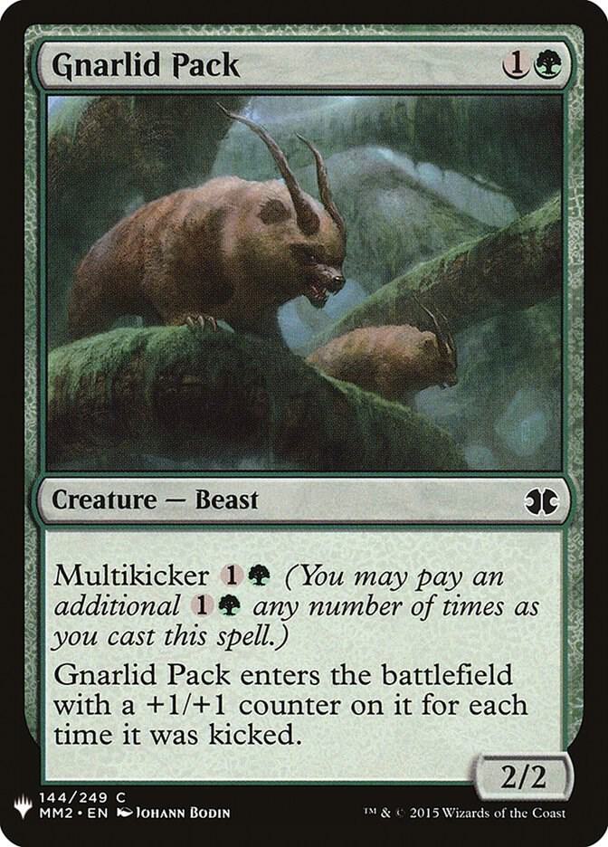 Gnarlid Pack (144) [The List]