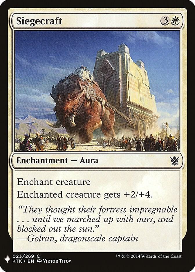 Siegecraft (23) [The List]