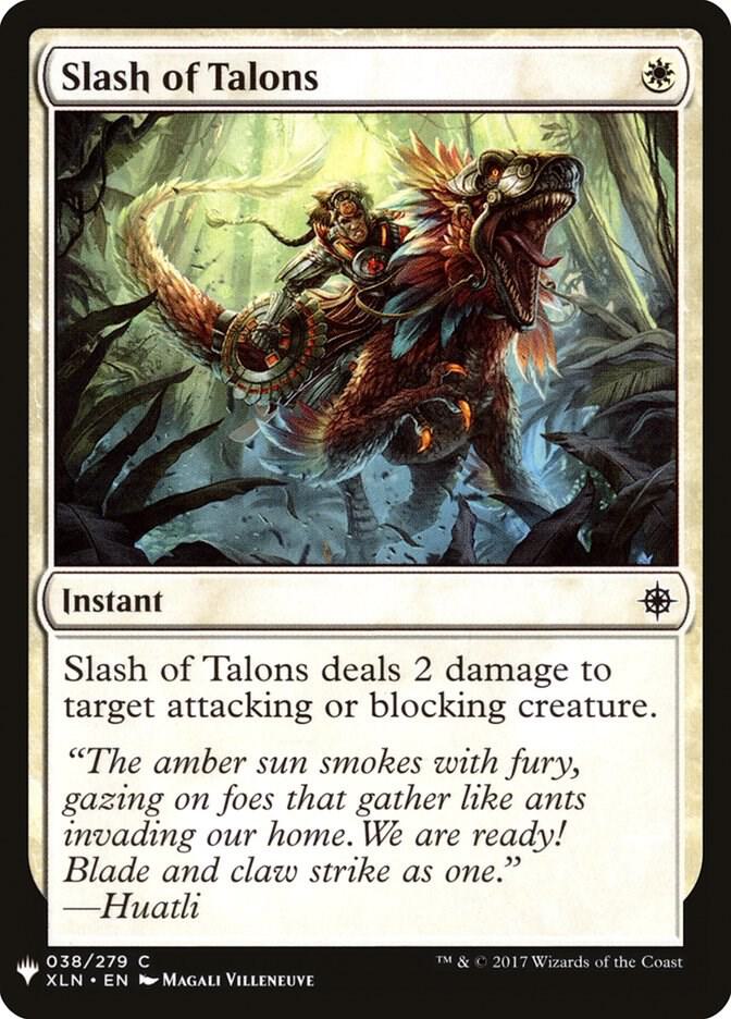 Slash of Talons (38) [The List]