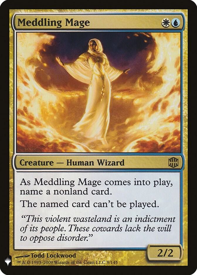 Meddling Mage (8) [The List]