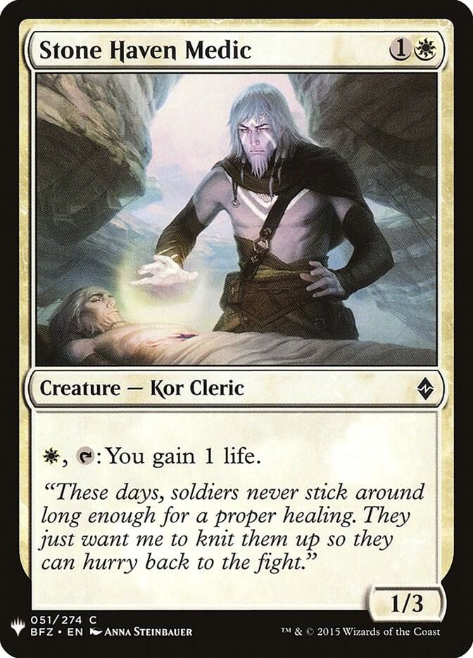 Stone Haven Medic (51) [The List]