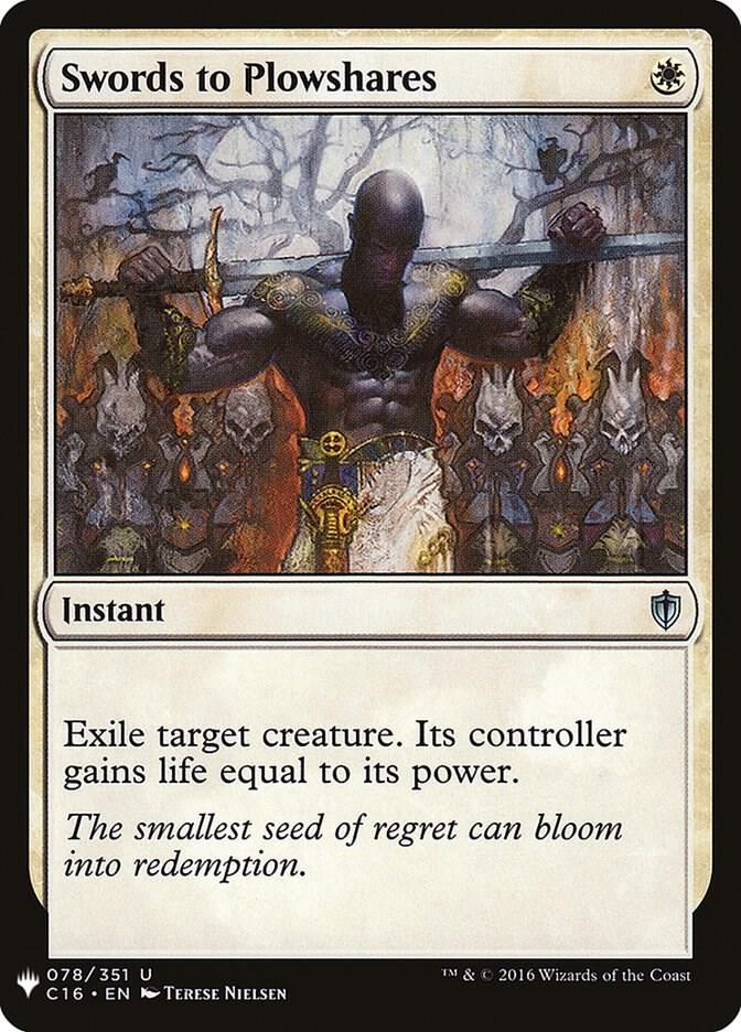 Swords to Plowshares (C16) (78) [The List]