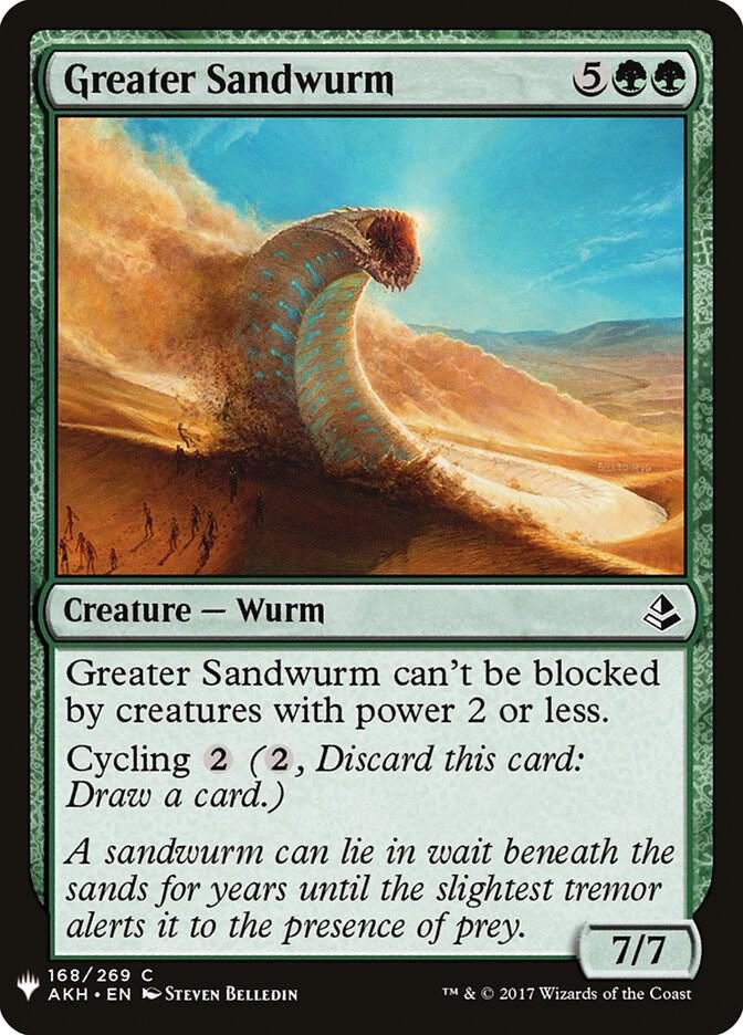 Greater Sandwurm (168) [The List]