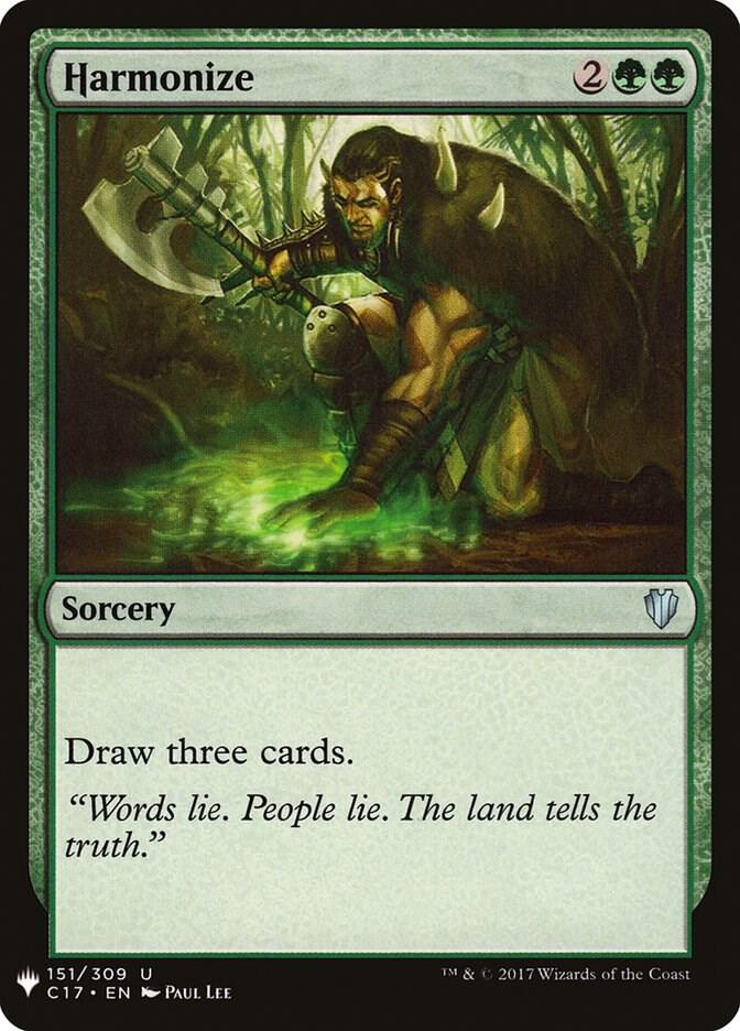 Harmonize (C17) (151) [The List]