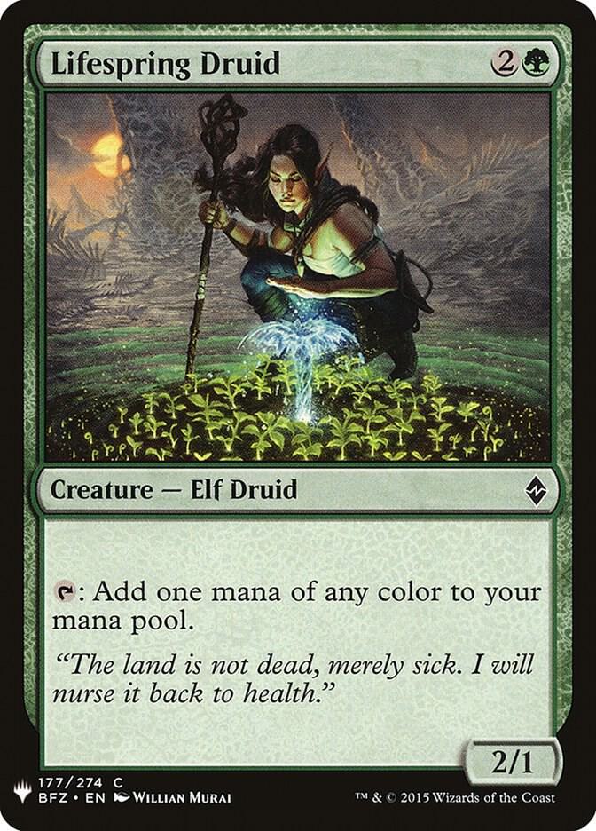 Lifespring Druid (177) [The List]