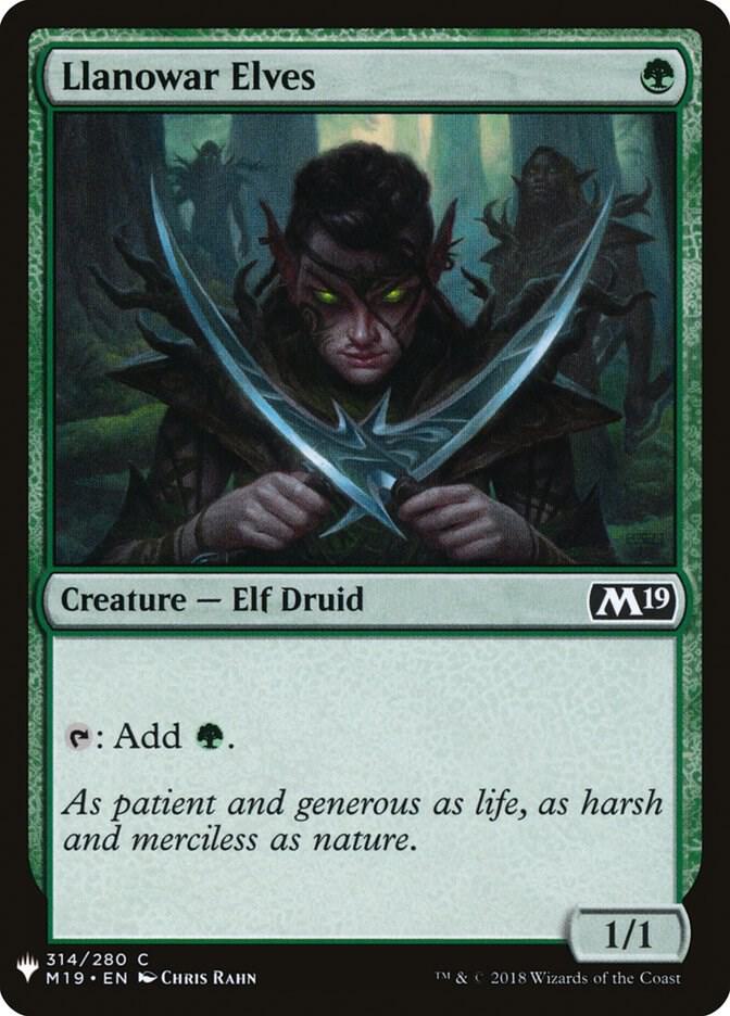 Llanowar Elves (314) [The List]