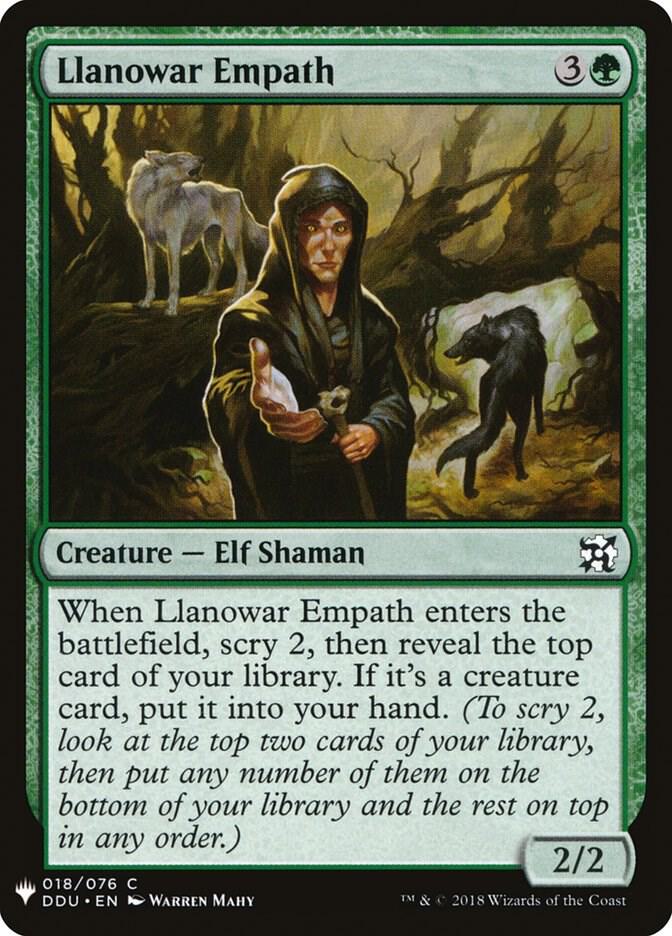 Llanowar Empath (18) [The List]