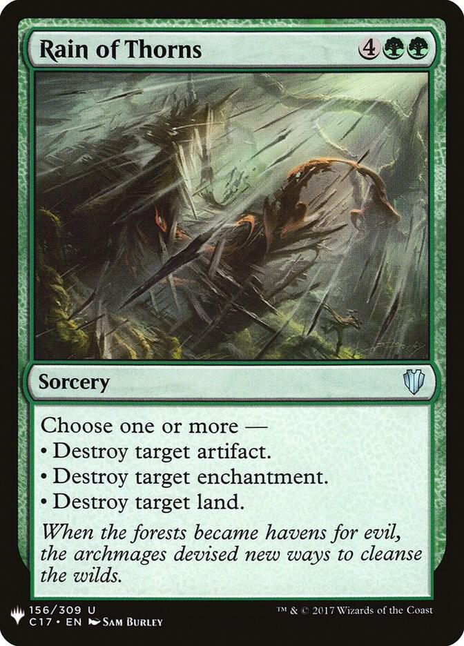Rain of Thorns (156) [The List]