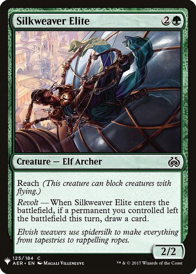 Silkweaver Elite (125) [The List]