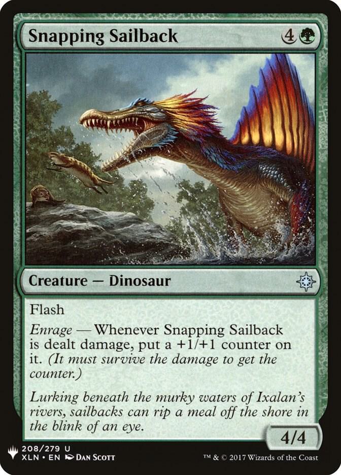 Snapping Sailback (208) [The List]