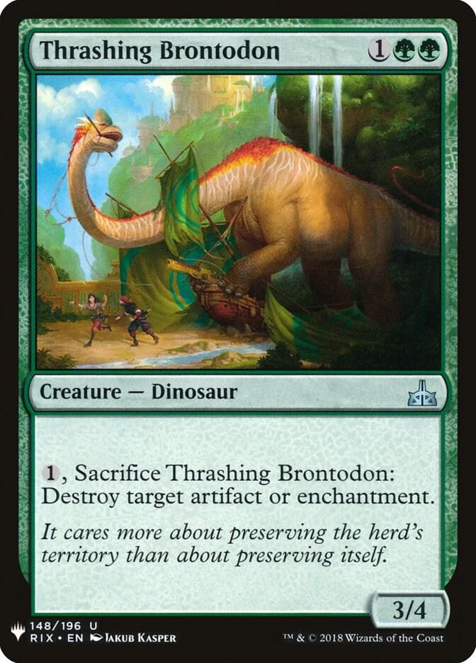 Thrashing Brontodon (148) [The List]