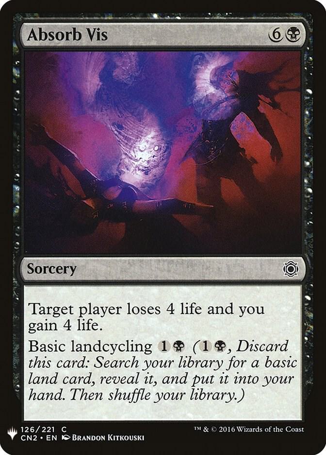 Absorb Vis (126) [The List]