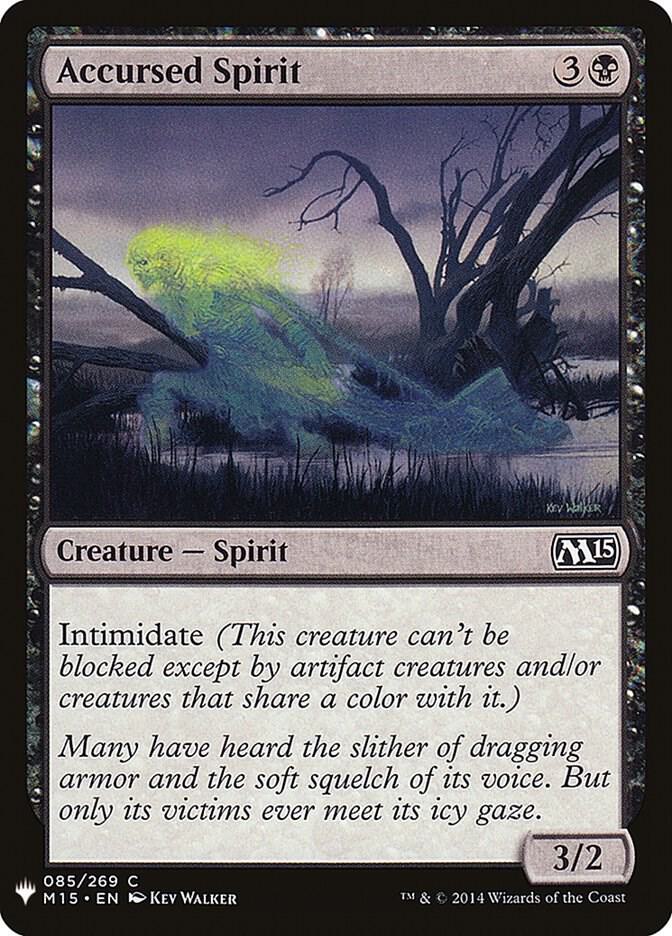 Accursed Spirit (85) [The List]