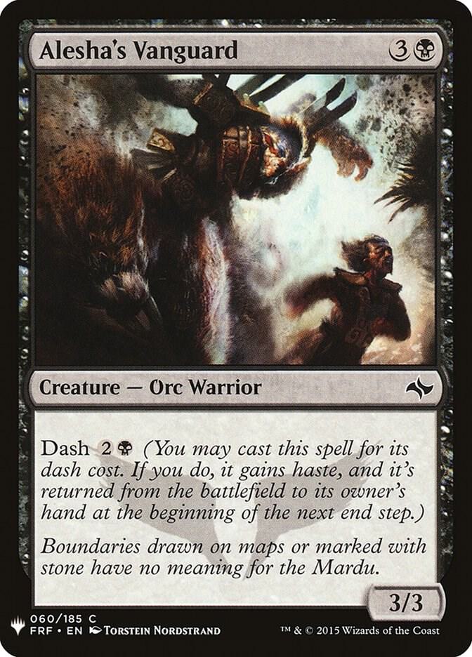 Alesha's Vanguard (60) [The List]