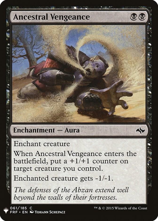 Ancestral Vengeance (61) [The List]
