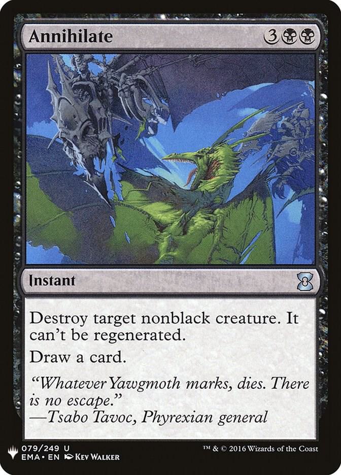 Annihilate (79) [The List]