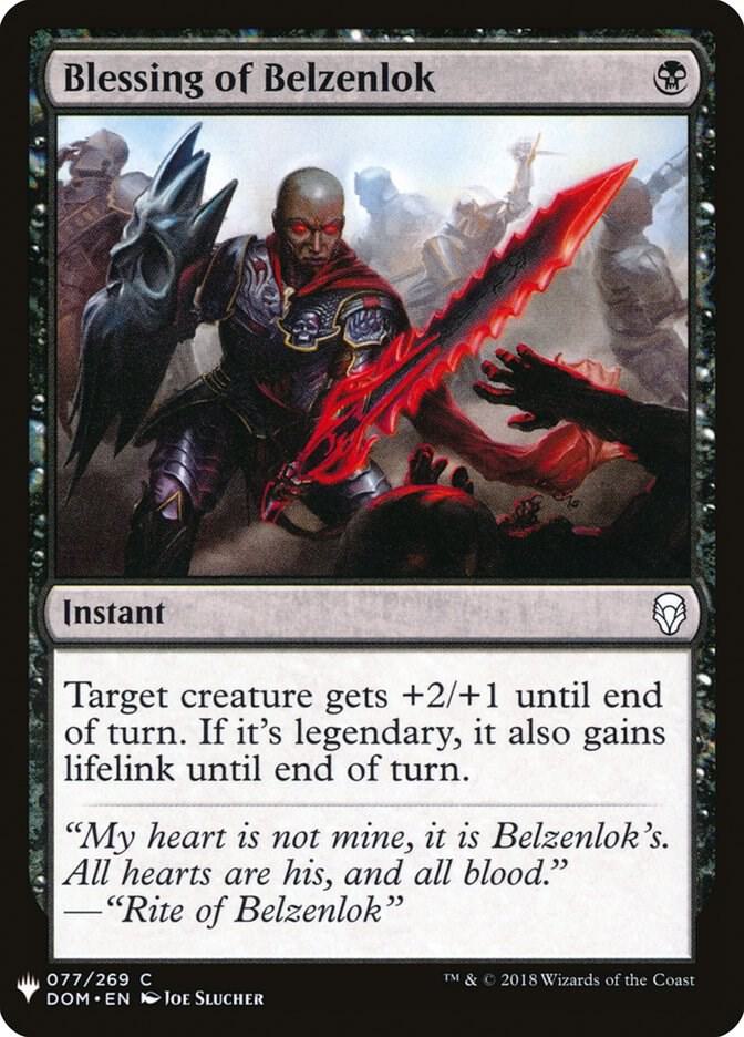 Blessing of Belzenlok (77) [The List]