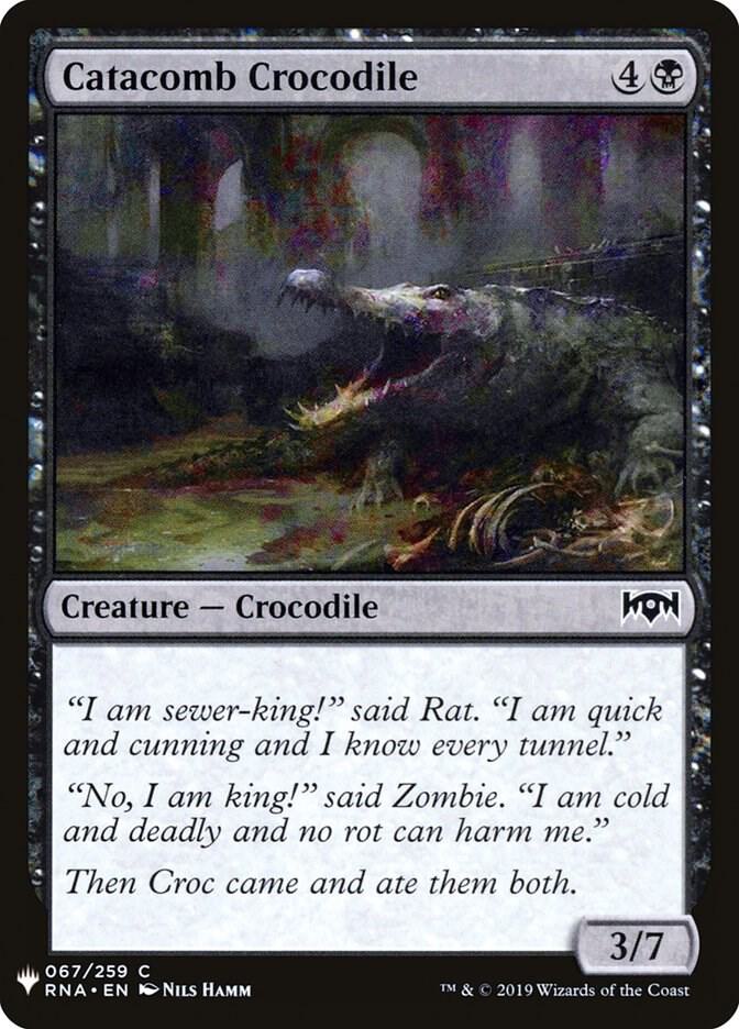 Catacomb Crocodile (67) [The List]