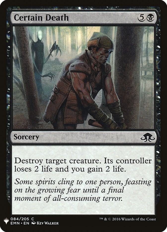 Certain Death (84) [The List]