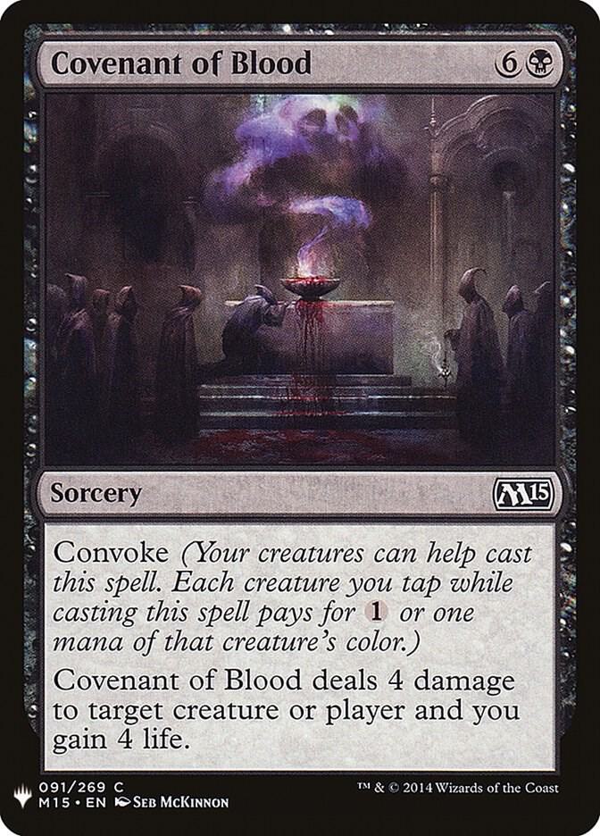Covenant of Blood (91) [The List]