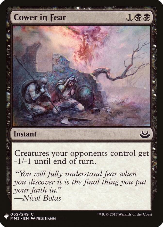 Cower in Fear (62) [The List]