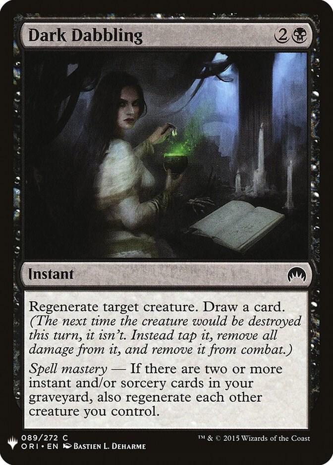 Dark Dabbling (89) [The List]