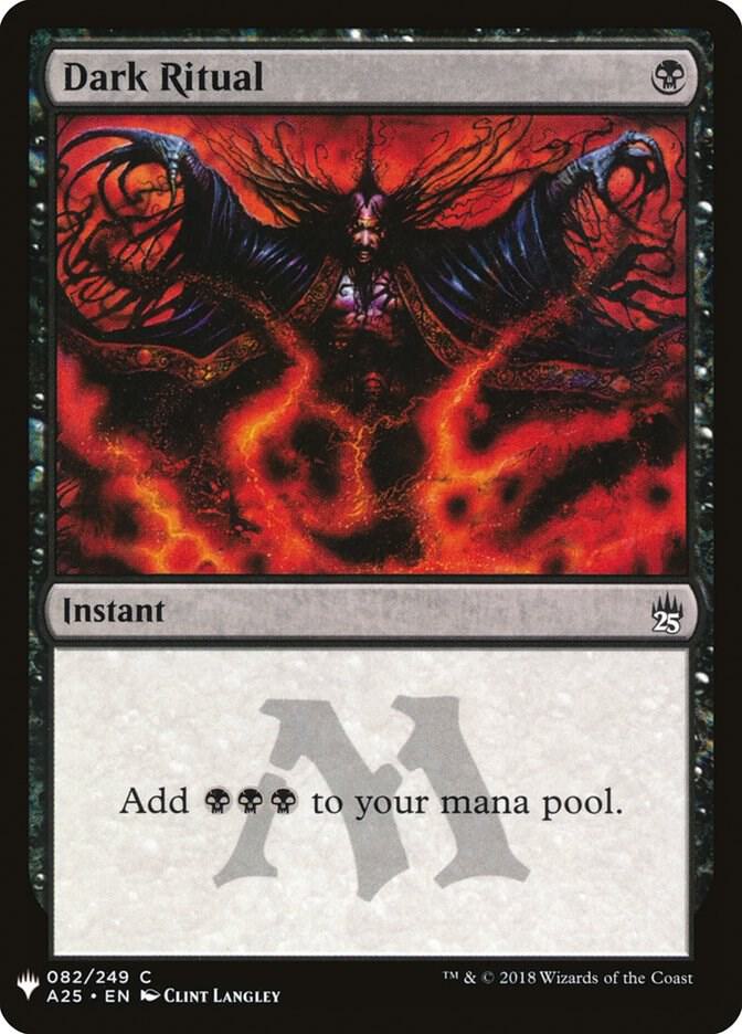 Dark Ritual (A25) (82) [The List]