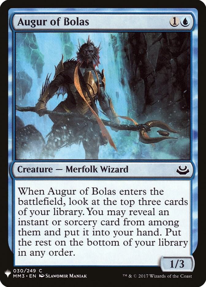 Augur of Bolas (30) [The List]