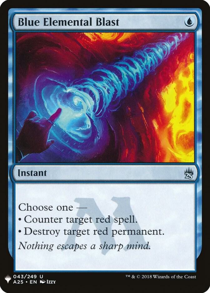 Blue Elemental Blast (43) [The List]