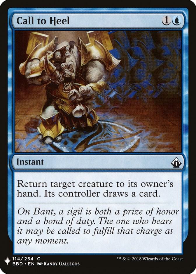 Call to Heel (114) [The List]