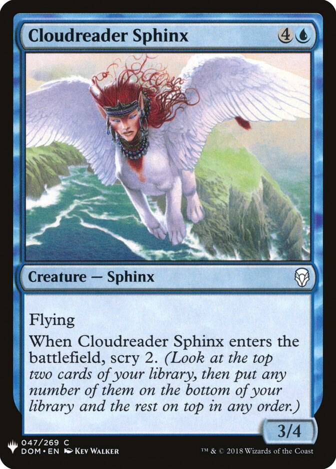 Cloudreader Sphinx (47) [The List]