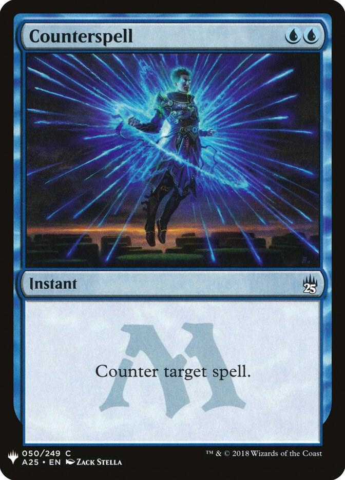Counterspell (A25) (50) [The List]