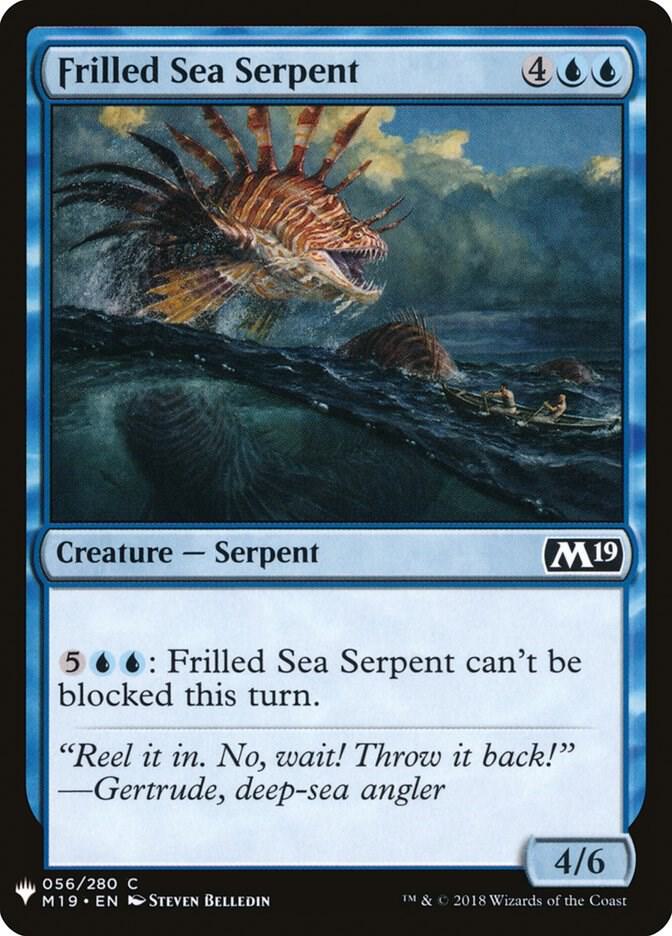 Frilled Sea Serpent (56) [The List]