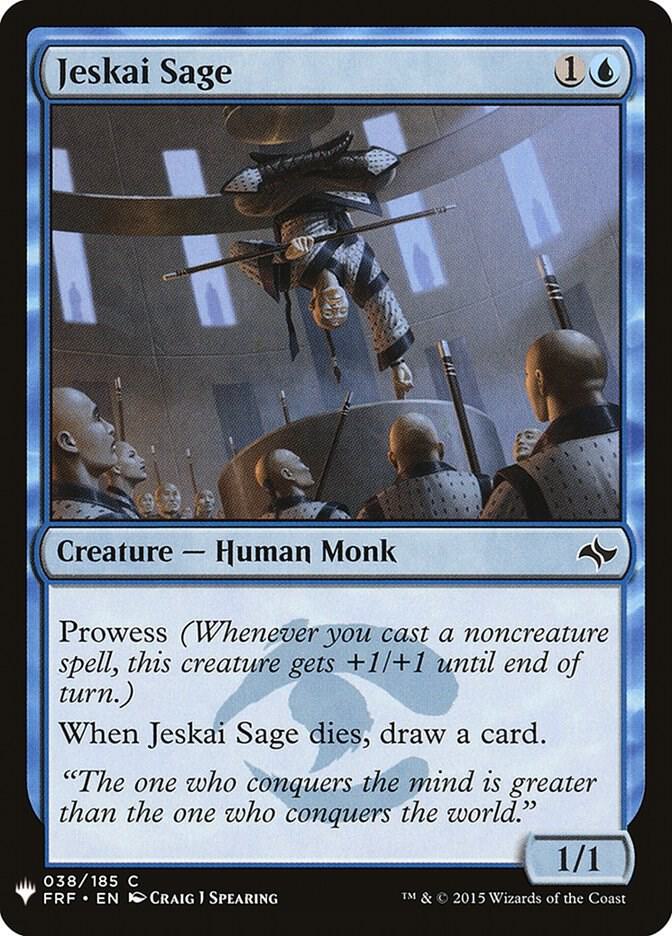 Jeskai Sage (38) [The List]
