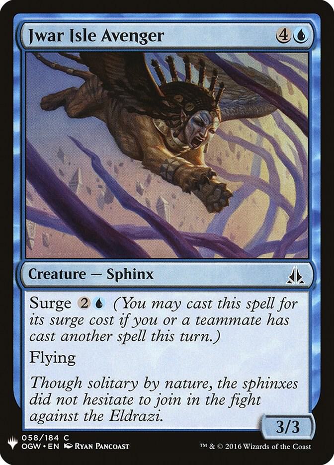 Jwar Isle Avenger (58) [The List]