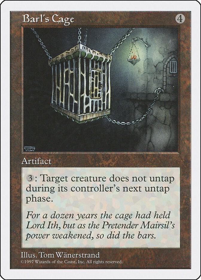 Barl's Cage (352) [Fifth Edition]