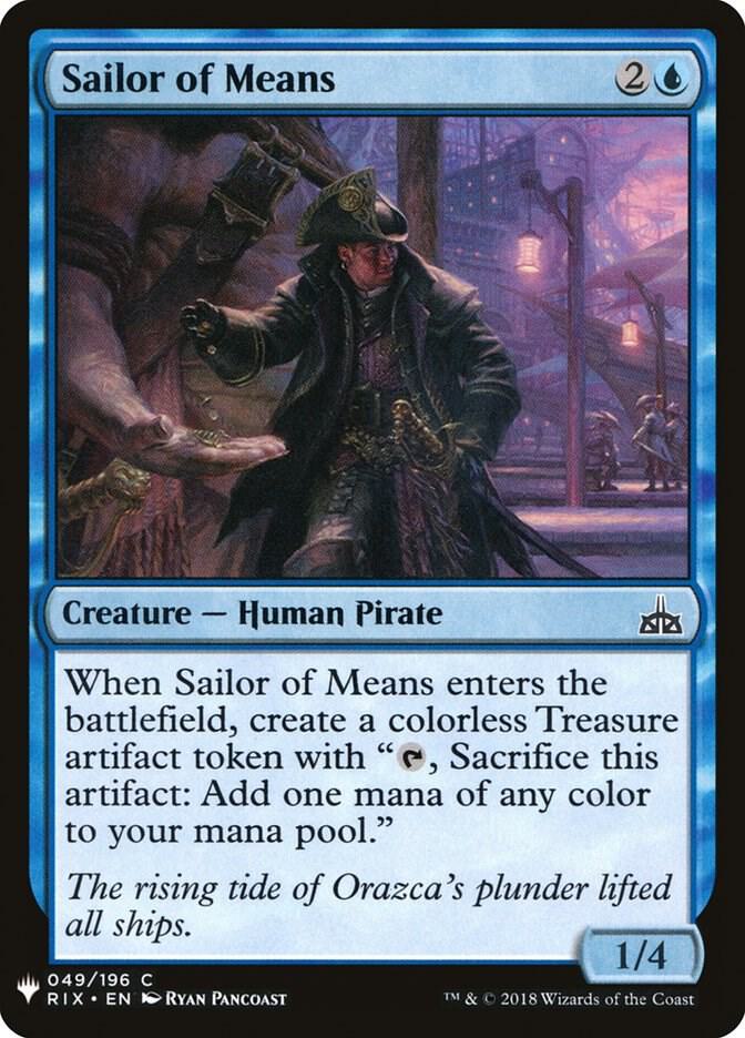 Sailor of Means (49) [The List]