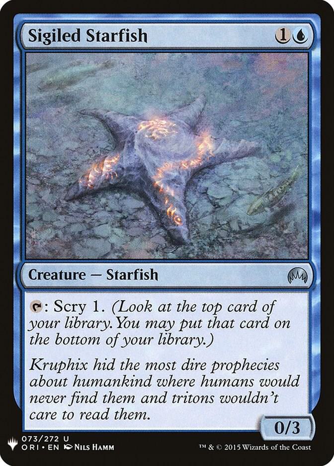 Sigiled Starfish (73) [The List]