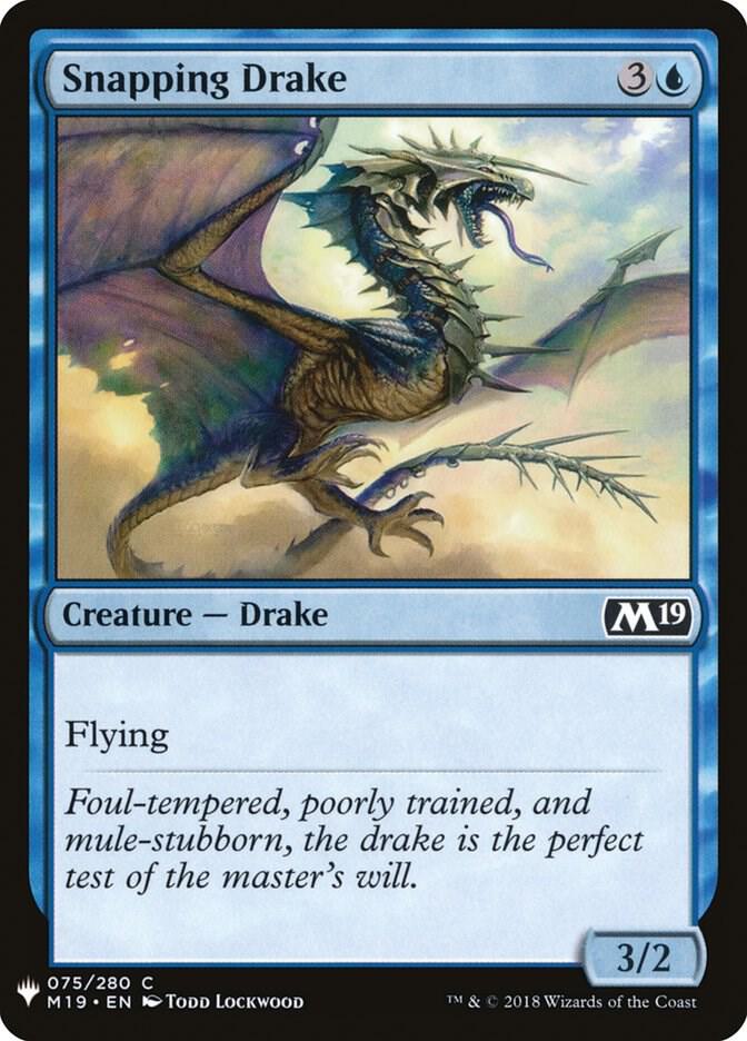 Snapping Drake (75) [The List]