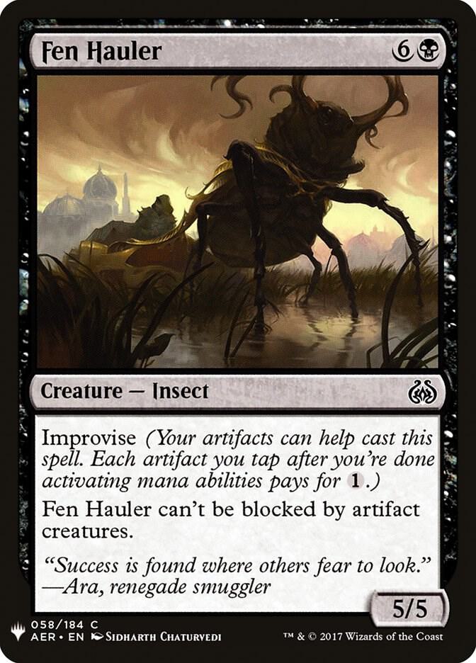 Fen Hauler (58) [The List]