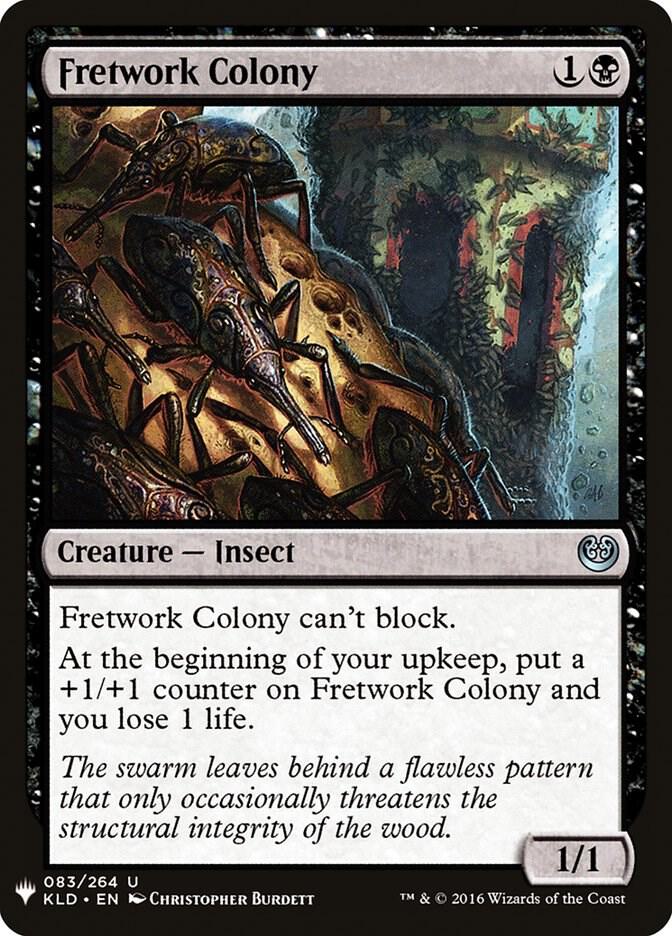 Fretwork Colony (83) [The List]