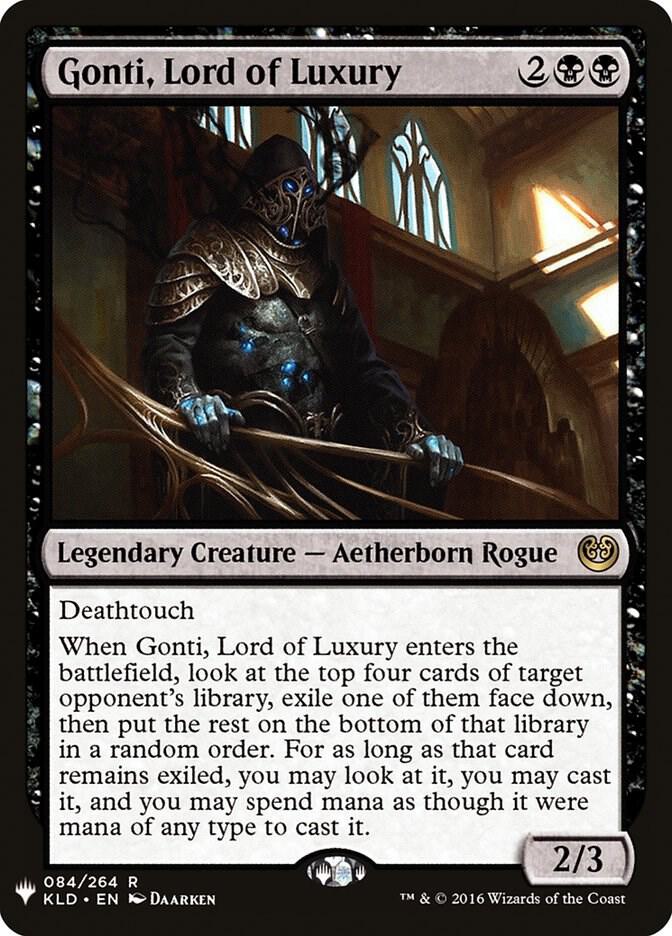Gonti, Lord of Luxury (84) [The List]