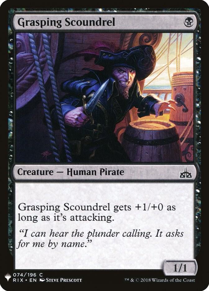 Grasping Scoundrel (74) [The List]