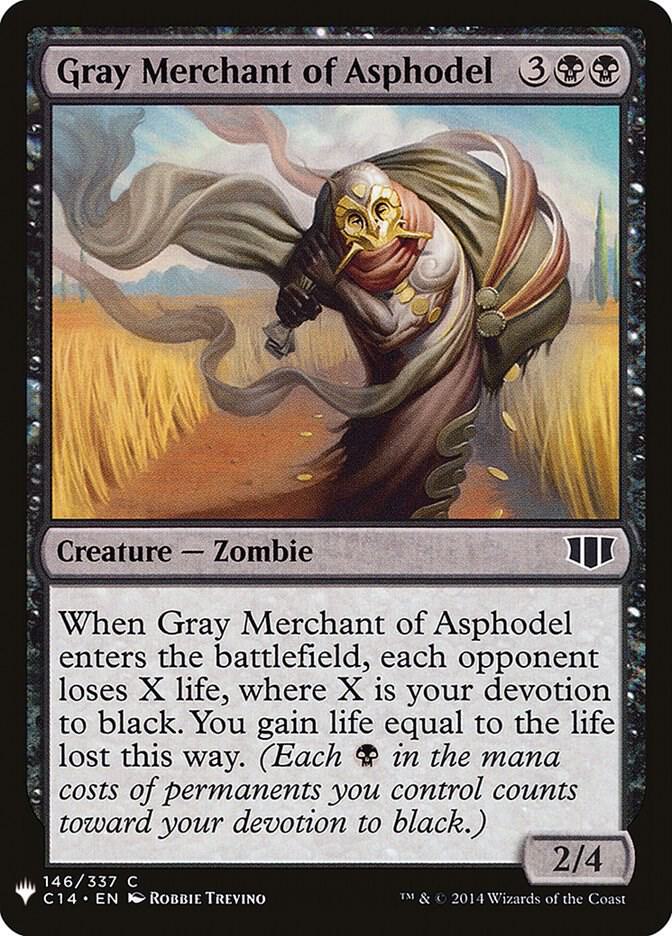 Gray Merchant of Asphodel (146) [The List]
