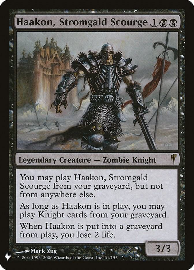 Haakon, Stromgald Scourge (61) [The List]