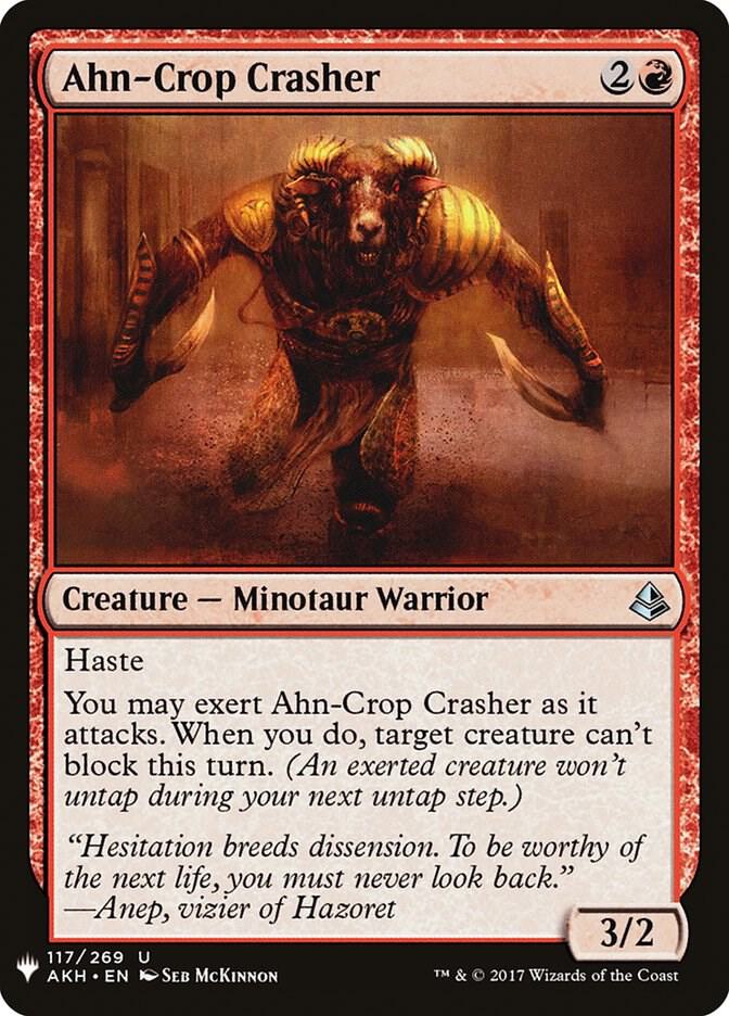 Ahn-Crop Crasher (117) [The List]