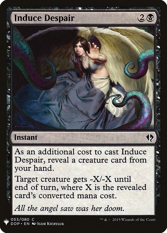 Induce Despair (53) [The List]