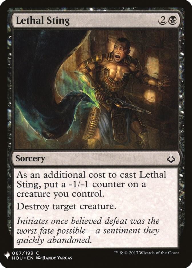 Lethal Sting (67) [The List]
